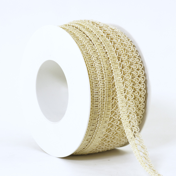 Тесьма PEGA тип интерьерная, цвет экрю, 18 мм. Арт 844111218A1901