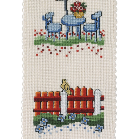 Набор для вышивания "Красный забор". Арт 36-3102