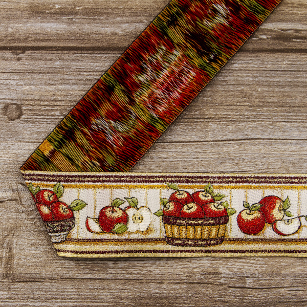 Лента жаккард SAFISA, 50 мм, 15 м, цвет 02. Арт 9217-50мм-02