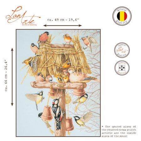 Набор для вышивания "Neighborhood meeting". Арт PN-0203363