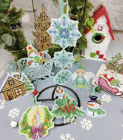 Набор для создания сувениров "Елочные украшения". Арт 23.001.03