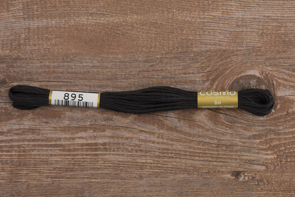 Мулине COSMO однотонный цвет  895       . Арт 25-6/895       