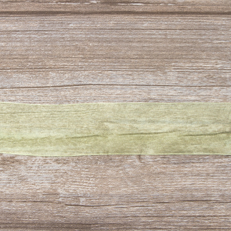 Лента органза SAFISA мини-рулон, 39 мм, 2 м, цвет 25, зеленый. Арт P00520-39мм-25          