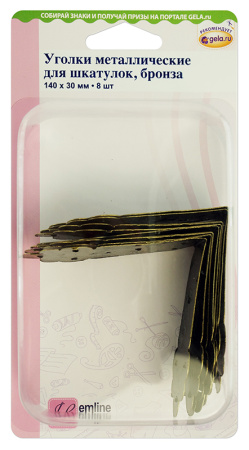 Уголки для шкатулок. Арт 11.125/G002