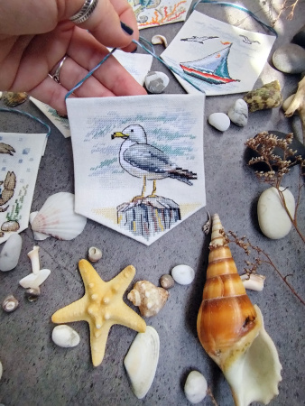 Набор для вышивания "Морские этюды". Арт 21.003.24