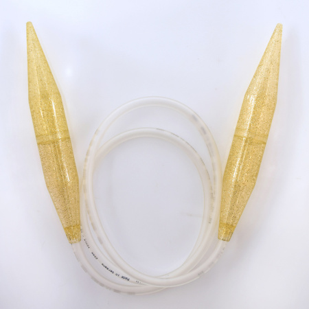 Спицы, круговые, пластик, addiChampagner №25, 120 см. Арт 405-7/25-120