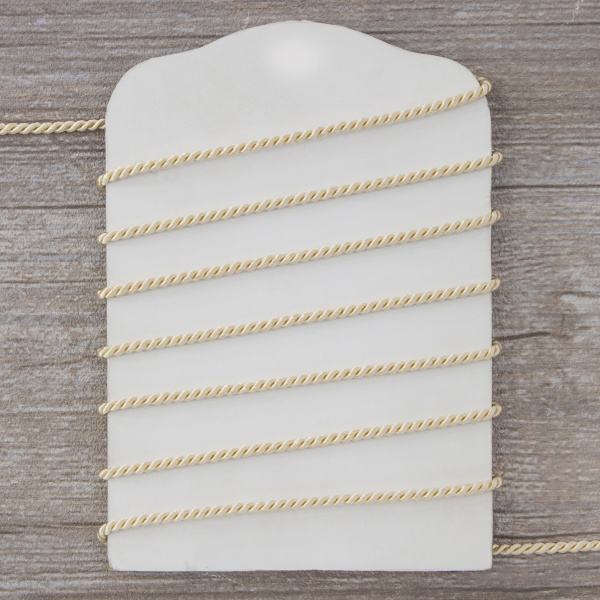 Шнур витой PEGA, бежевый, 2,8 мм. Арт 845213628A1902          