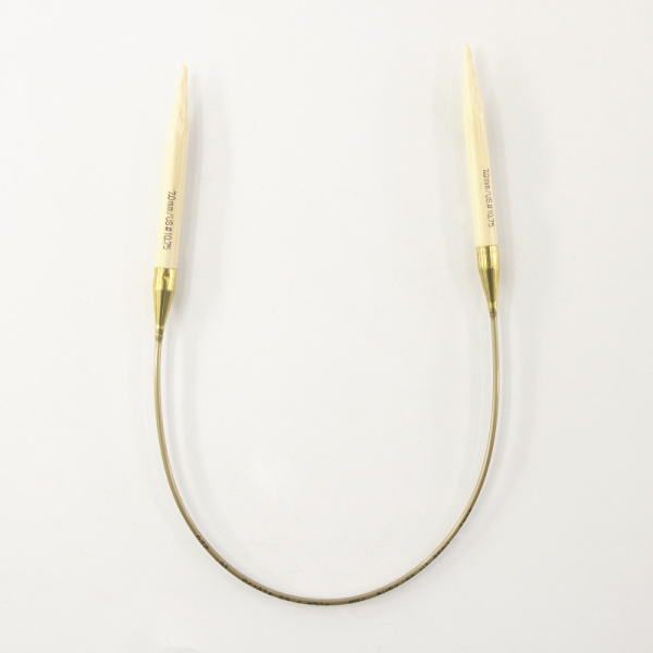 Спицы, круговые, бамбук addiNature BAMBOO №7, 40 см. Арт 555-7/7-40