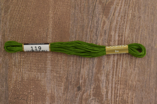 Мулине COSMO однотонный цвет  119       . Арт 25-6/119       