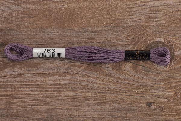 Мулине COSMO однотонный цвет  763       . Арт 25-6/763       