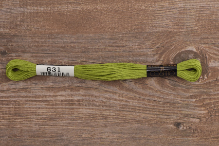 Мулине COSMO однотонный цвет  631       . Арт 25-6/631       