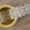 Кружево-вышивка на тюле, 25 мм, 13,5 м. Арт 41706/01