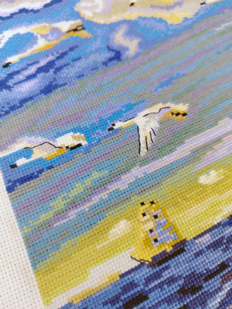 Набор для вышивания "В голубом просторе". Арт 06.003.08