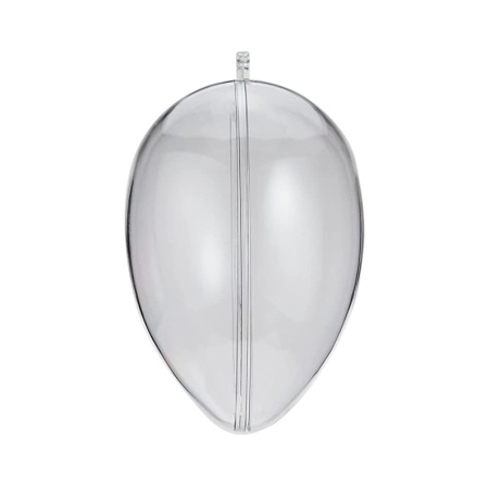 Яйцо из прозрачного пластика разъемное, 8 см. Арт 3904537