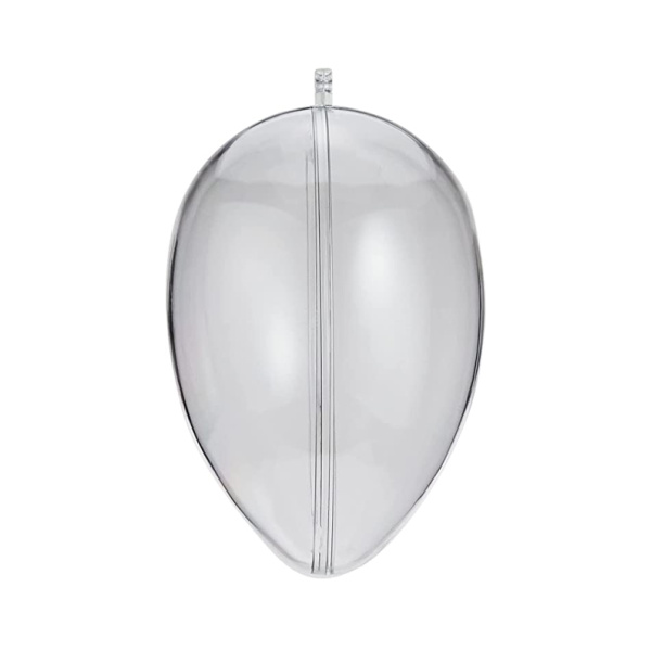 Яйцо из прозрачного пластика разъемное, 8 см. Арт 3904537