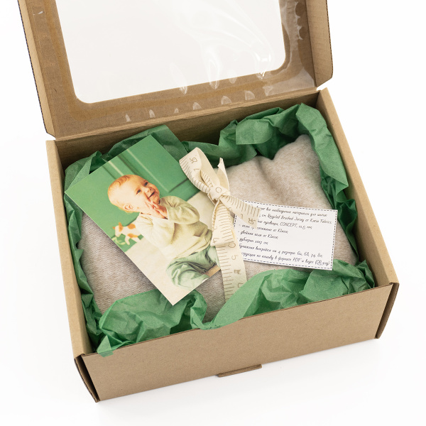 Набор для пошива детского свитшота Mini Me от Katia, бежевый. Арт KIT Mini Me/Beige