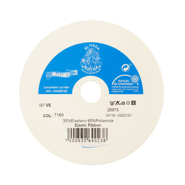 Резинка окантовочная, цвет синий. Арт VE/7160