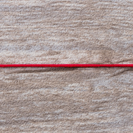 Шнур атласный SAFISA 1,5 мм, 25 м, цвет 14, красный. Арт 470-14                  