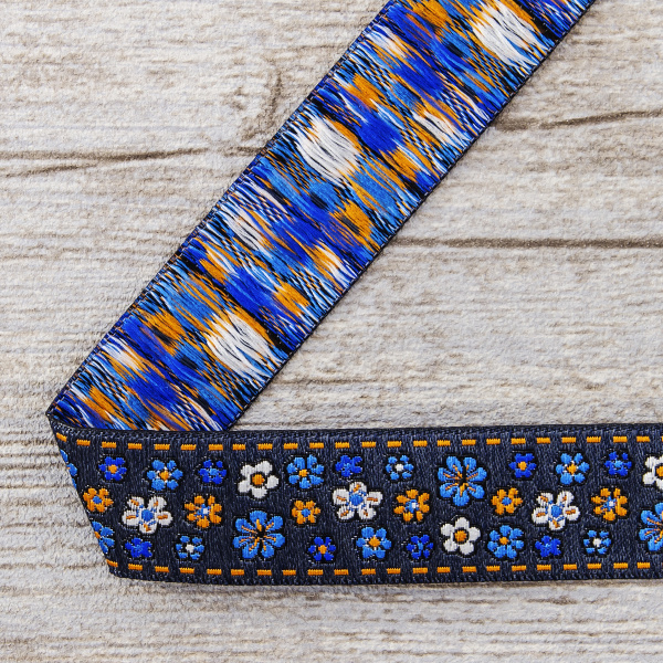 Лента жаккард SAFISA, 25 мм, 15 м, цвет 04. Арт 9164-25мм-04            