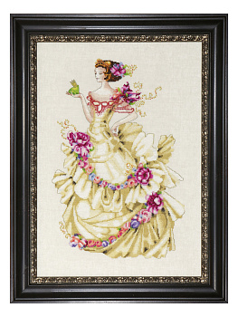 Схема для вышивания MIRABILIA "Элла Царевна-лягушка". Арт MD129