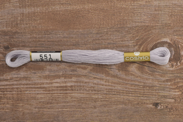 Мулине COSMO однотонный цвет  551       . Арт 25-6/551       