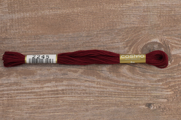 Мулине COSMO однотонный цвет  2245      . Арт 25-6/2245      