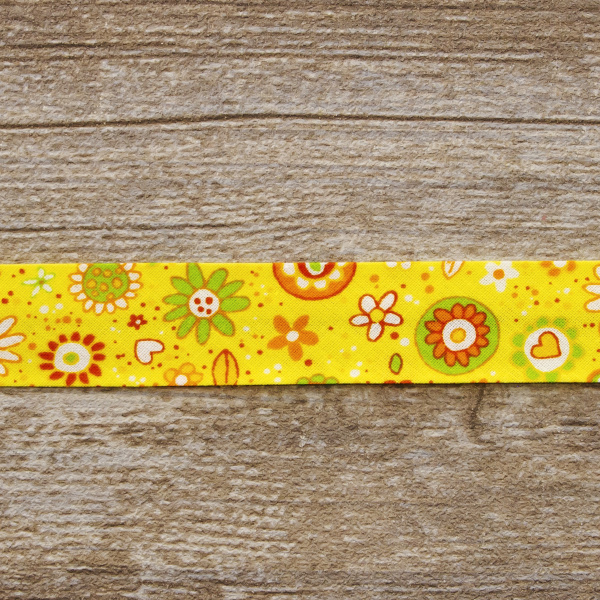 Косая бейка с рисунком SAFISA, арт.6512, 20 мм, 20 м, цвет 04. Арт 6512-20мм-04