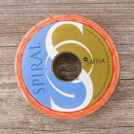 Лента органза с напечатанным рисунком SAFISA, 15 мм, 25 м, цвет 61. Арт 25255-15мм-61           