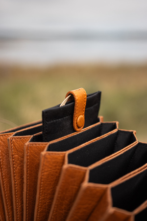 Чехол-органайзер для круговых спиц "Imaya" Whisky. Арт QB-4735/3mm/Whisky