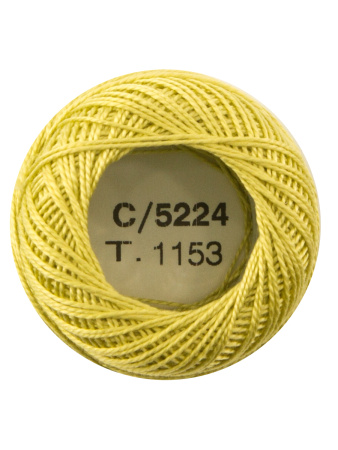 Мулине "Finca Perle"(Жемчужное"), №12,однотонный цвет 5224. Арт 00008/12/5224           