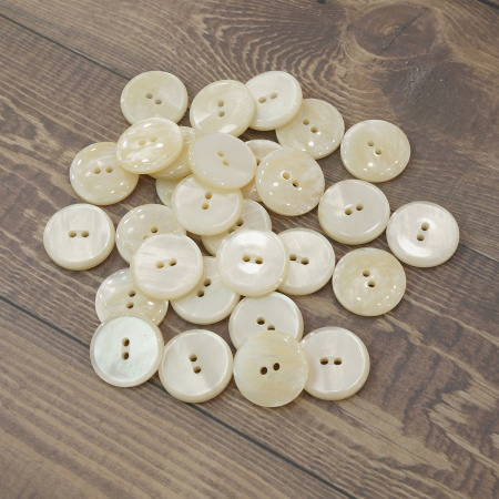 Пуговицы CONCEPT Mother of Pearl, размер 32, полиэстер, цвет COL.1 Australian. Арт 75315-032-COL.1AUSTRALIAN