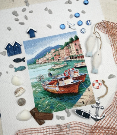 Набор для вышивания "Лодки". Арт 02.012.05