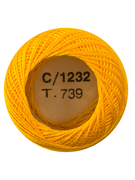 Мулине "Finca Perle"(Жемчужное"), №16,однотонный цвет 1232. Арт 00008/16/1232           