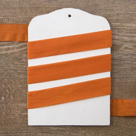 Резинка-бейка, 20 мм, цвет оранжевый. Арт 9883-20/2220