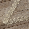 Кружево-вышивка на тюле, 30 мм. Арт 42178/58