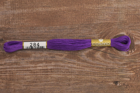 Мулине COSMO однотонный цвет  284       . Арт 25-6/284       