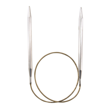 Спицы, круговые, супергладкие, addiClassic №6.5, 60 см. Арт 105-7/6.5-60