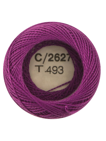 Мулине "Finca Perle"(Жемчужное"), №12,однотонный цвет 2627. Арт 00008/12/2627           