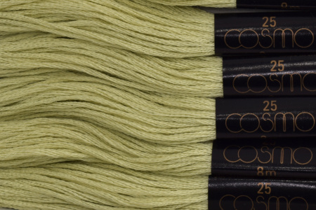 Мулине COSMO однотонный цвет  682   . Арт 25-6/682