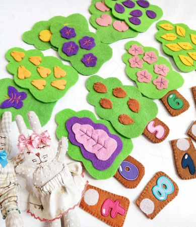 Набор для создания развивающих карточек «Цифры для малыша». Арт 30.001.06