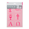 Трафарет "Христианские символы". Арт 9320852