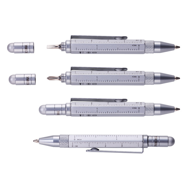 Ручка шариковая TROIKA многофункциональная "CONSTRUCTION LILIPUT". Арт PIP25/BG