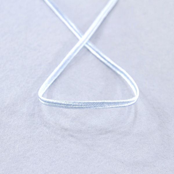 Шнур-сутаж PEGA, светло-голубой, 3 мм. Арт 841113909A1701