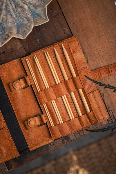 Органайзер для спиц "Carita C" Whisky. Арт QB-4473R1/Whisky