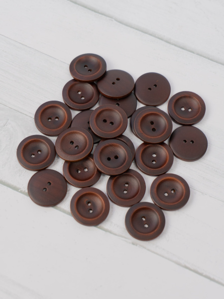 Пуговицы CONCEPT Button of Olive Wood, размер 44, дерево, цвет COL. 52. Арт 6412H-044-COL.52