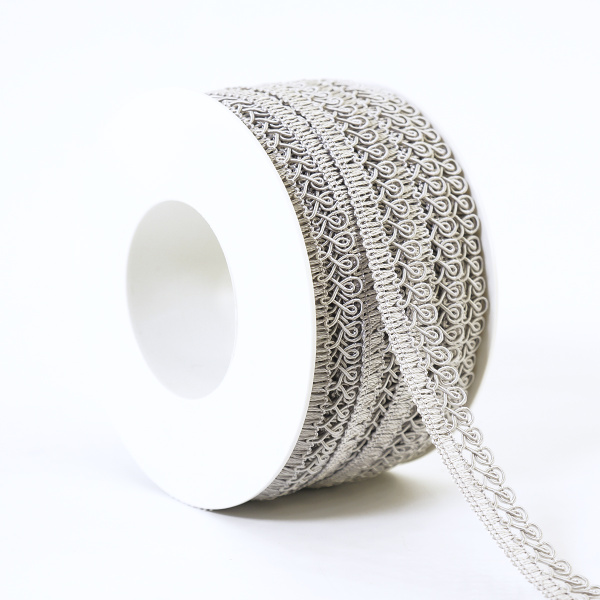 Тесьма PEGA тип интерьерная, цвет серый, 18 мм. Арт 844111218A1001