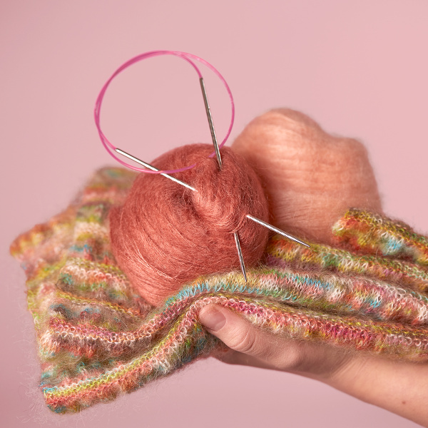 Спицы металлические круговые супергладкие addiUnicorn, №2, 120 см.. Арт 115-7/2-120