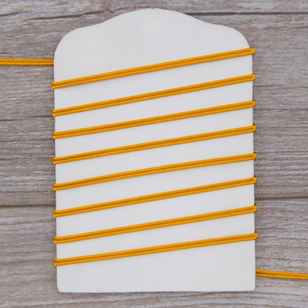 Шнур-сутаж PEGA, оранжевый, 3 мм. Арт 841113909A7301