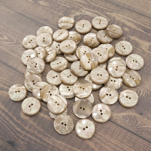 Пуговицы CONCEPT Mother of Pearl, размер 36, полиэстер, цвет COL.3 Snail. Арт 75315-036-COL.3SNAIL