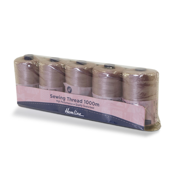 Нить универсальная  Hemline для шитья, 1000 м. Арт N4124.570